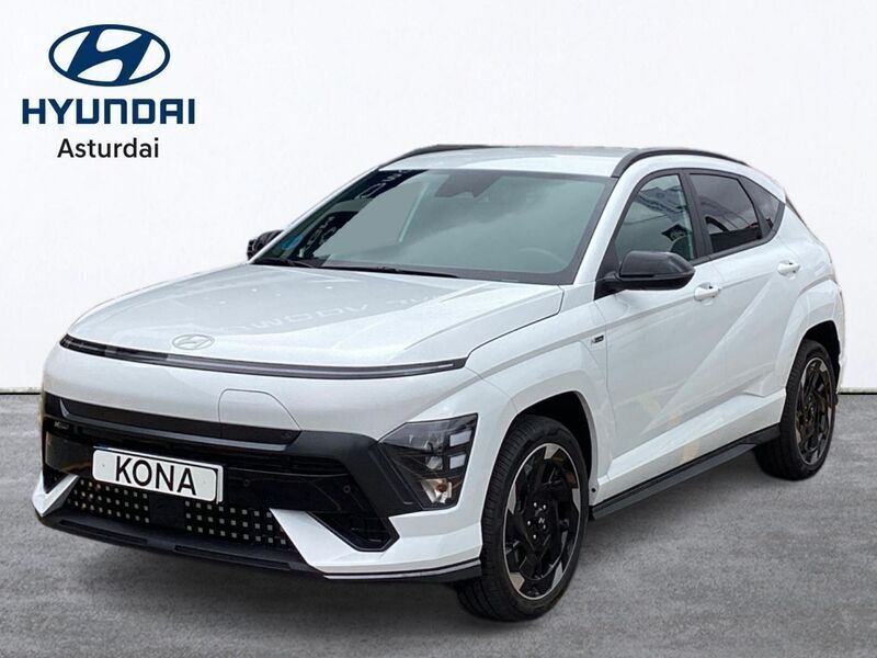 Atlas white (sólido) Nuevo 2025 Hyundai Kona N Line SUV | 34.490 € - Imagen 1/4