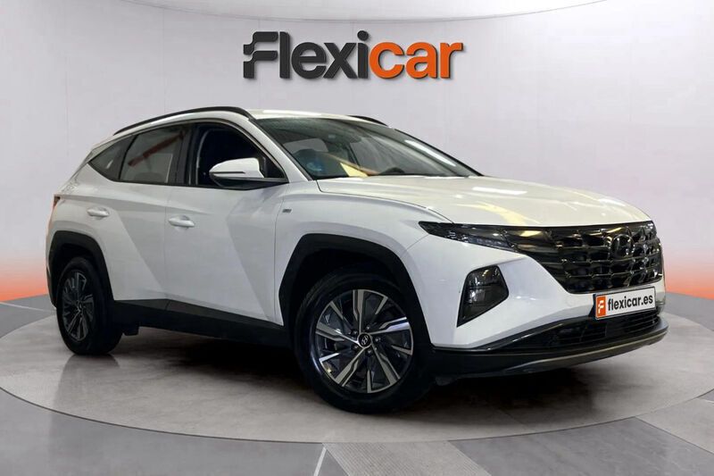 Blanco Usado 2022 Hyundai Tucson SUV | 22.790 € (Un poco caro) - Imagen 1/4