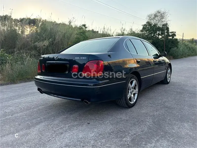 Usado Lexus GS430 283 CV (208 kW) 2002 Azul Berlina