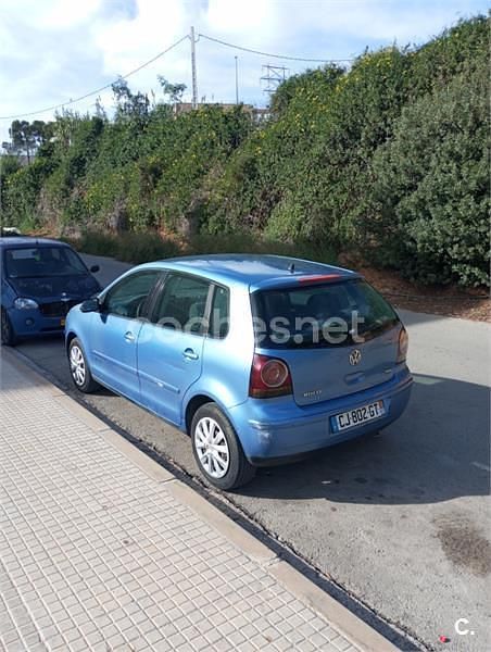 Usado VW Polo 80 CV (58 kW) 2008 Azul Utilitario