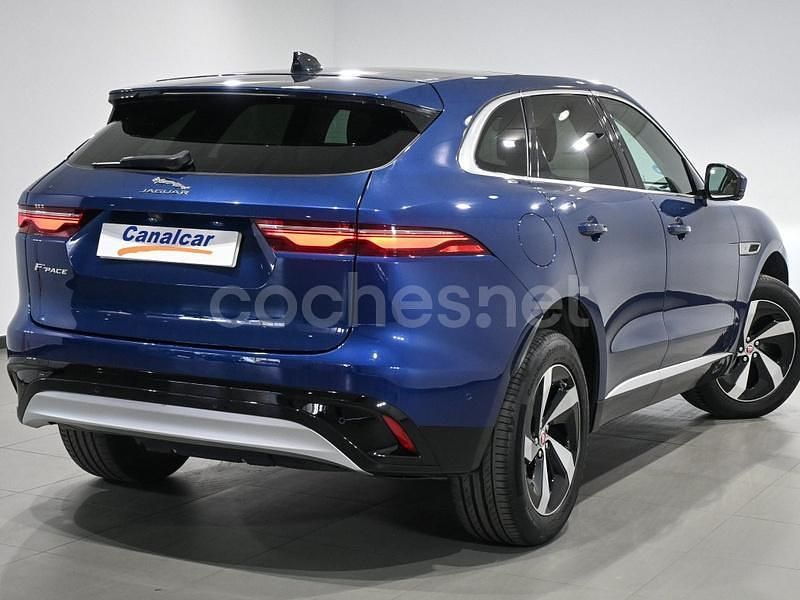 Usado Jaguar F-Pace S 204 CV (150 kW) 2021 Azul metalico SUV