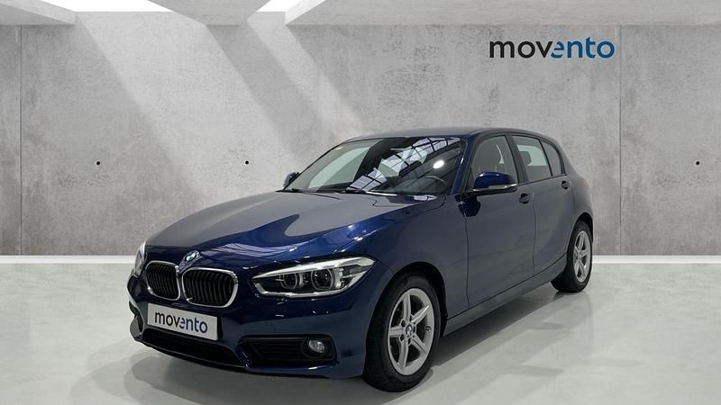 Usado BMW 116 116 CV (85 kW) 2016 Azul Utilitario