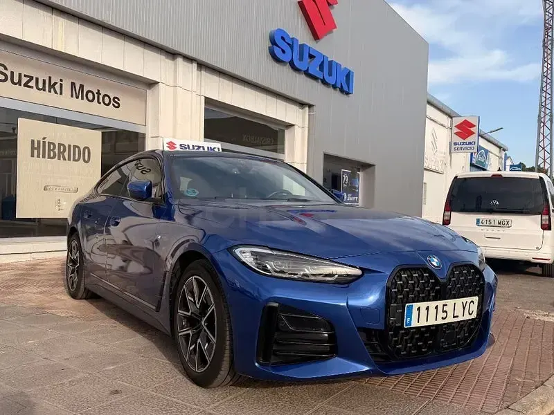 Usado BMW 420 184 CV (135 kW) 2022 Azul Coupe