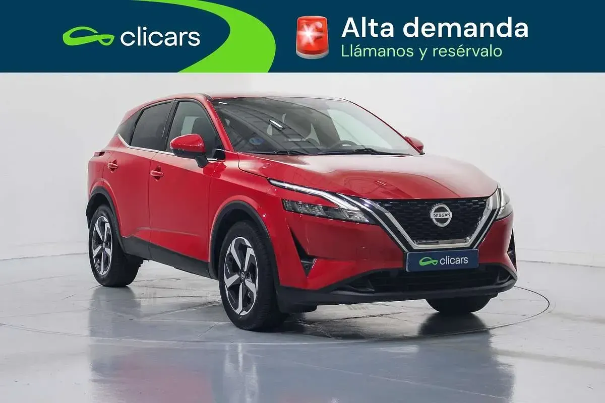 Usado Nissan Qashqai N-Connecta 140 CV (102 kW) 2022 Rojo SUV