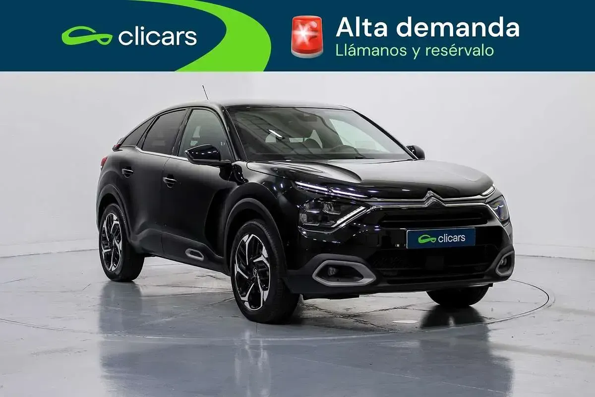 Usado Citroën C4 PureTech 131 CV (96 kW) 2021 Negro Utilitario