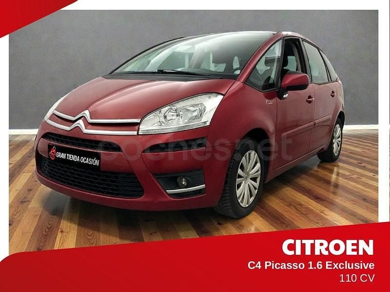 Usado Citroën C4 Picasso Exclusive 112 CV (82 kW) 2013 Granate Monovolumen