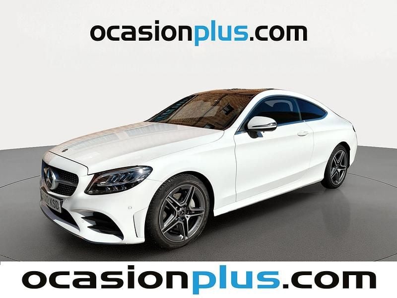 Blanco Usado 2018 Mercedes C220 AMG Coupe | 27.319 € (Precio justo) - Imagen 1/4