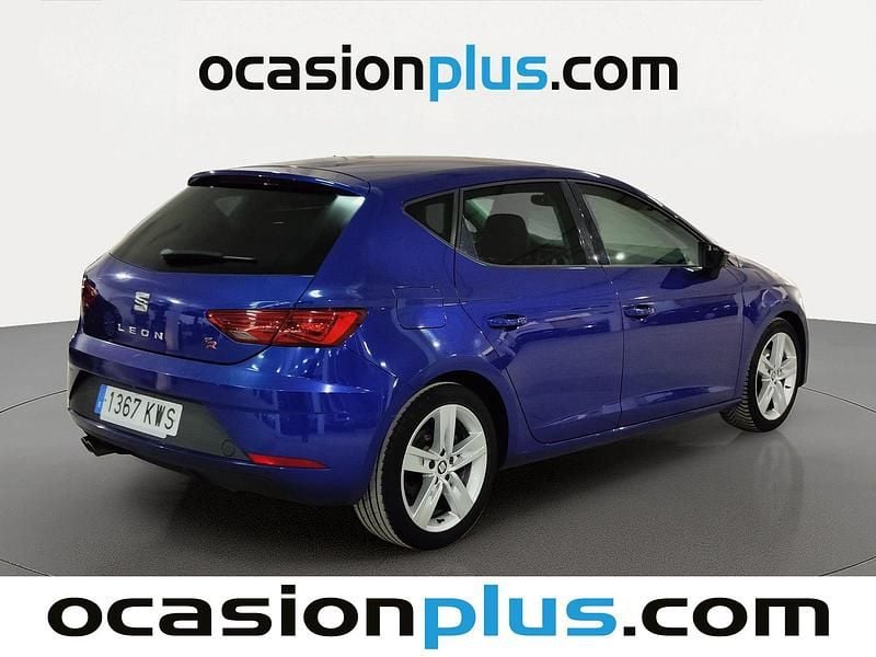 Usado Seat Leon FR 150 CV (110 kW) 2019 Azul Utilitario