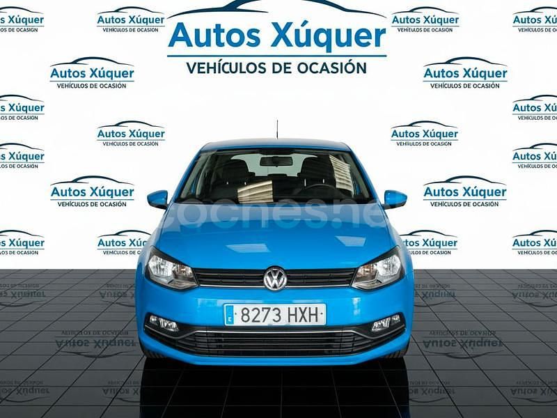 Usado VW Polo Advance 90 CV (66 kW) 2014 Azul Berlina
