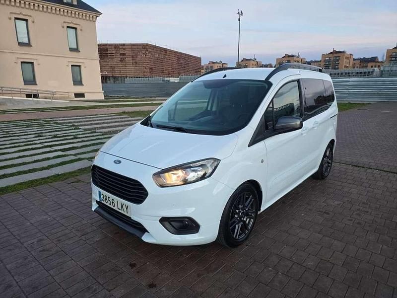 Blanco Usado 2021 Ford Tourneo Sport Van | 10.700 € (Precio justo) - Imagen 1/4