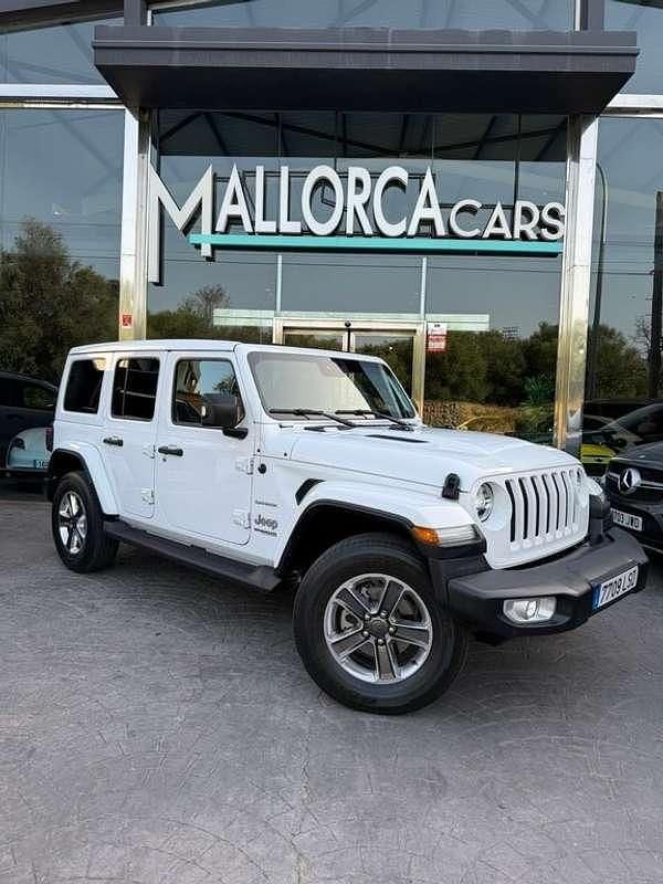 Usado Jeep Wrangler Unlimited Sahara 268 CV (197 kW) 2021 Blanco SUV