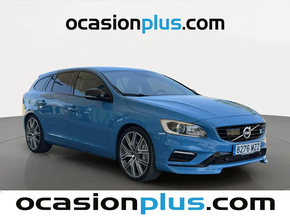 Usado Volvo V60 367 CV (269 kW) 2016 Azul Familiar