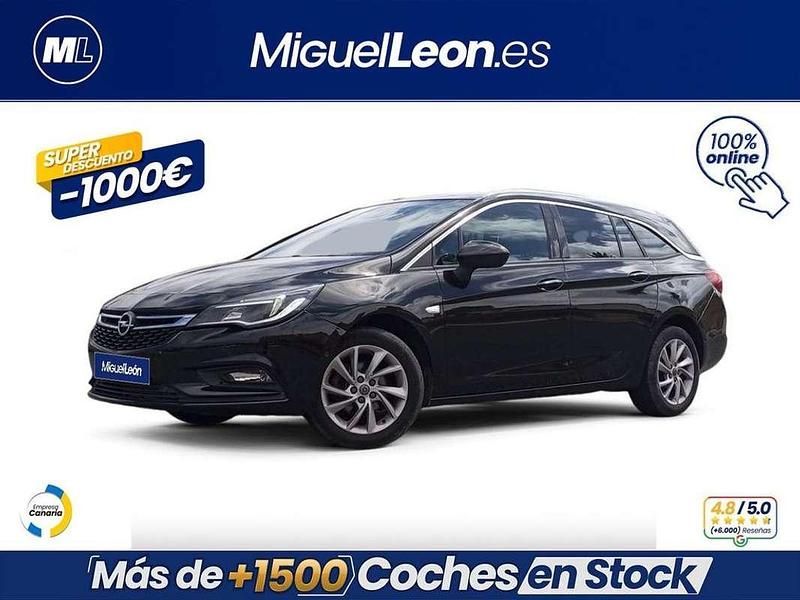 Usado Opel Astra Dynamic 126 CV (92 kW) 2019 Negro Familiar