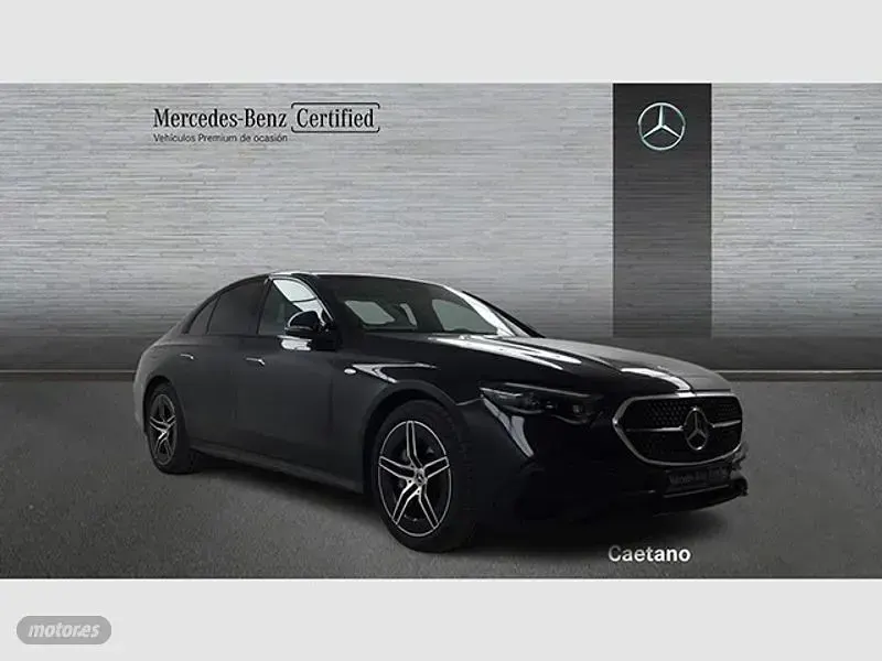 Usado Mercedes E220 197 CV (144 kW) 2025 Negro Berlina