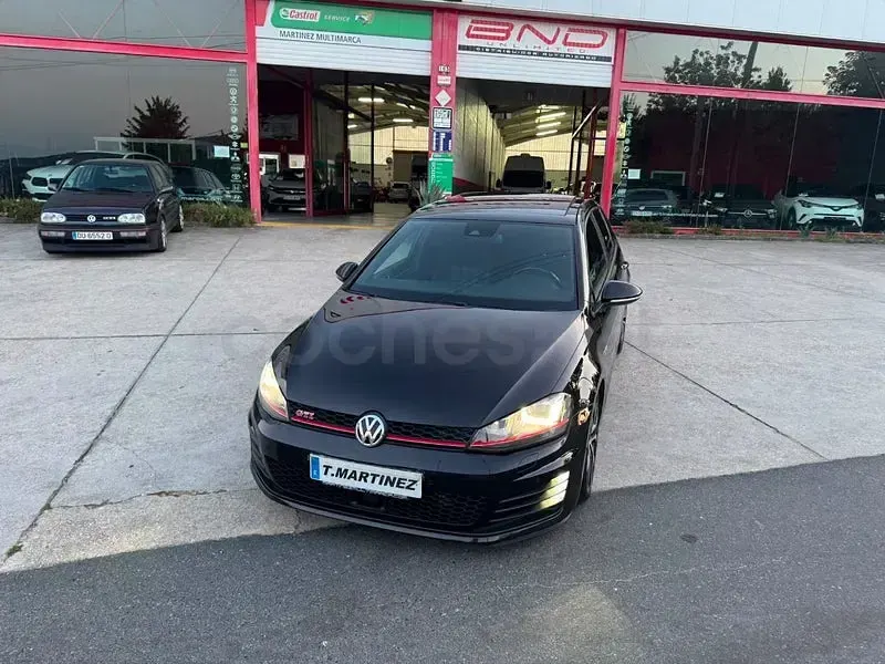 Usado VW Golf VII GTI 230 CV (169 kW) 2016 Negro Berlina