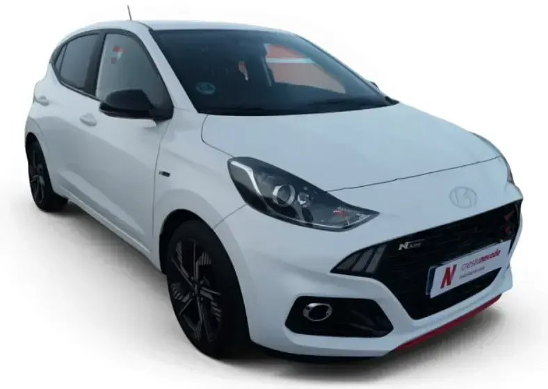 Usado Hyundai i10 N Line 84 CV (61 kW) 2024 Blanco Utilitario