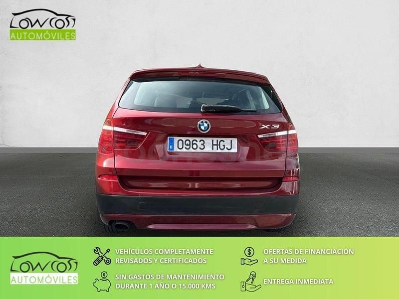 Usado BMW X3 184 CV (135 kW) 2011 Rojo SUV
