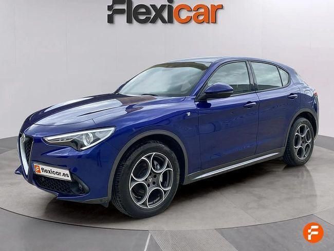 Usado Alfa Romeo Stelvio Ti 210 CV (154 kW) 2022 Azul SUV