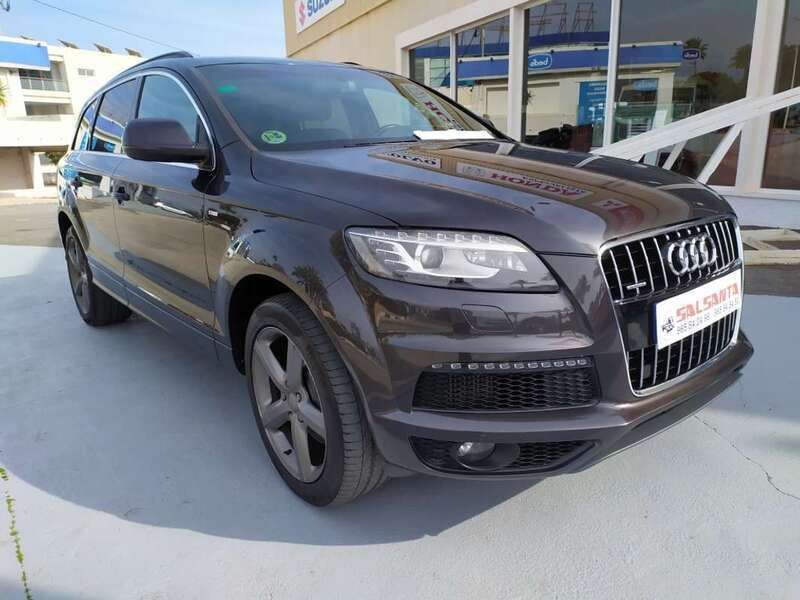 Usado Audi Q7 245 CV (180 kW) 2013 Gris SUV