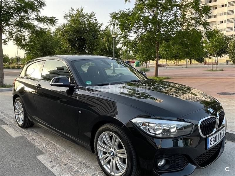Negro Usado 2015 BMW 118 M Sport Utilitario | 13.999 € (Precio justo) - Imagen 1/4