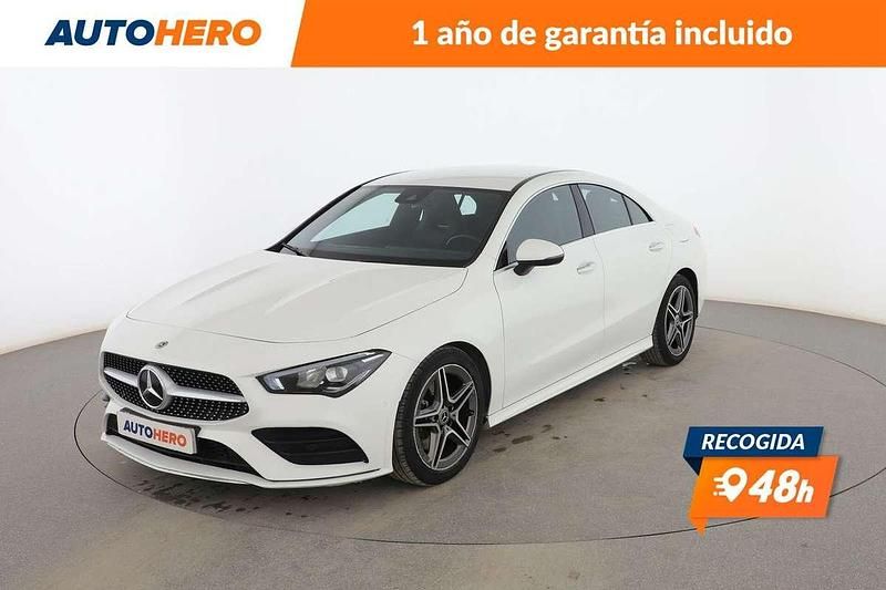 Blanco Usado 2020 Mercedes CLA200 AMG line Berlina | 28.761 € (Precio justo) - Imagen 1/4