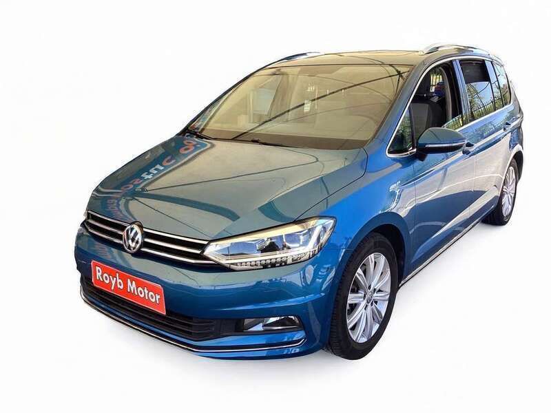 Azul Usado 2015 VW Touran Sportline Monovolumen | 19.940 € (Precio justo) - Imagen 1/4