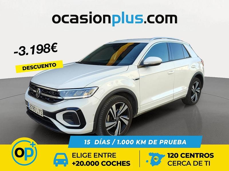 Usado VW T-Roc R-line 150 CV (110 kW) 2022 Blanco SUV