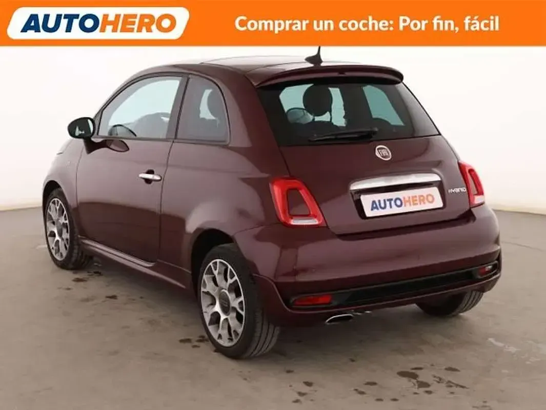 Usado Fiat 500 Sport 71 CV (52 kW) 2021 Rojo Berlina