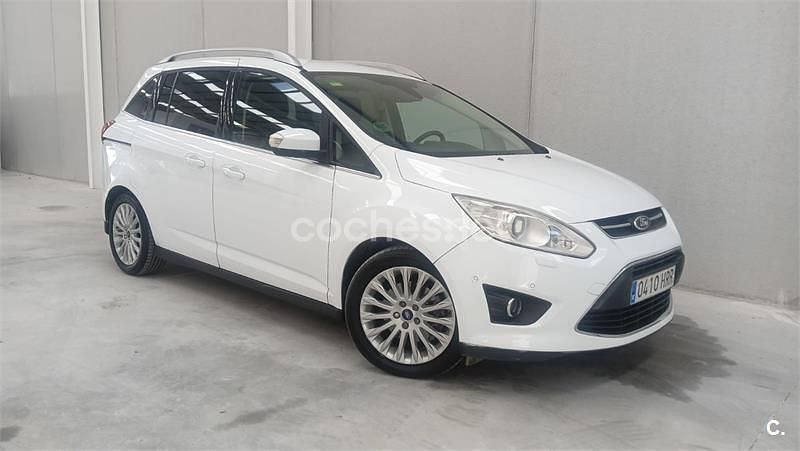 Blanco Usado 2013 Ford Grand C-Max Monovolumen | 4999 € (Buen precio) - Imagen 1/4