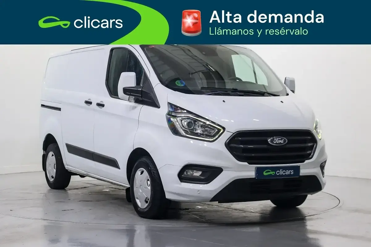 Usado Ford Transit Custom Trend 130 CV (95 kW) 2023 Blanco Van