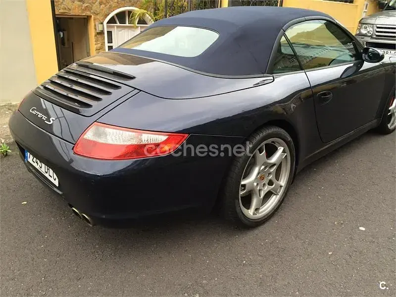 Usado Porsche 911 Carrera S Cabriolet 355 CV (261 kW) 2005 Azul Descapotable