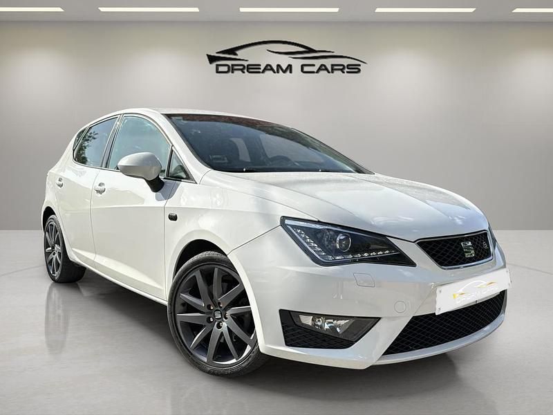 Usado Seat Ibiza FR 105 CV (77 kW) 2015 Blanco Berlina