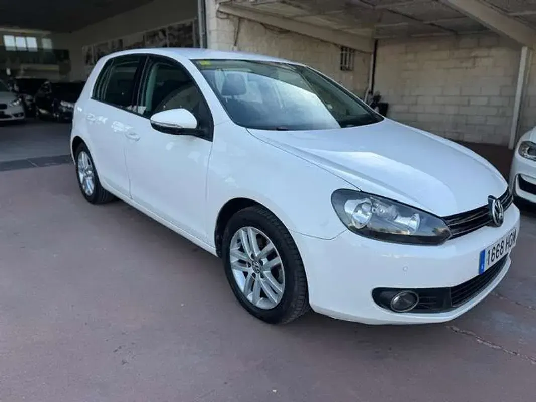 Usado VW Golf VI Sport 105 CV (77 kW) 2011 Blanco Utilitario