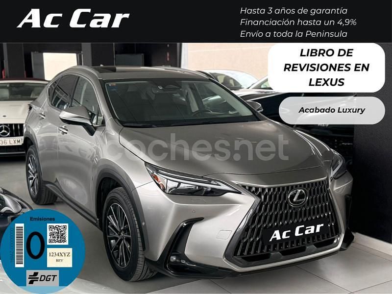 Usado Lexus NX450h+ Luxury Line 306 CV (225 kW) 2022 Gris / plata SUV