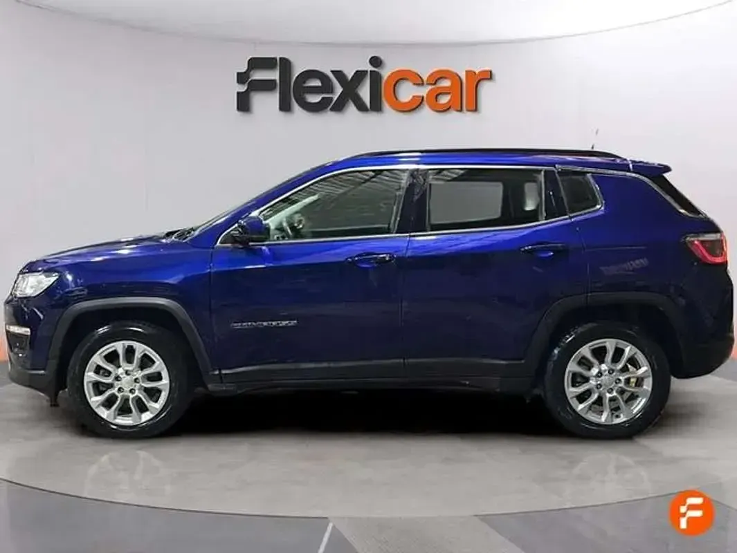 Usado Jeep Compass Longitude 131 CV (96 kW) 2021 Azul SUV