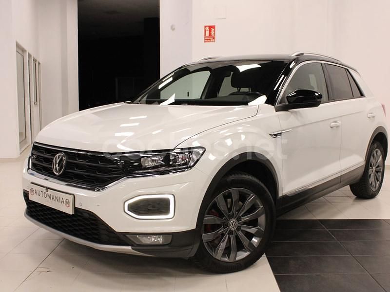 Blanco Usado 2019 VW T-Roc Sportline SUV | 19.290 € (Precio justo) - Imagen 1/4