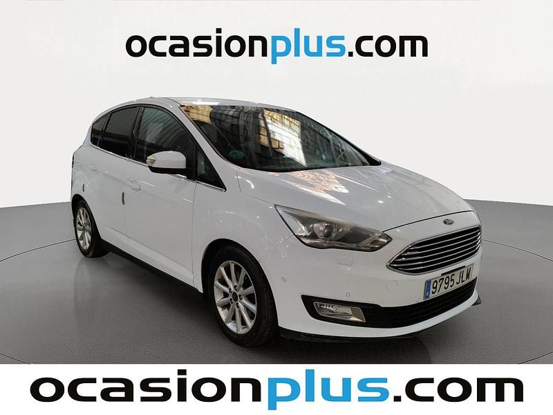 Usado Ford C-MAX Titanium 150 CV (110 kW) 2016 Blanco Monovolumen