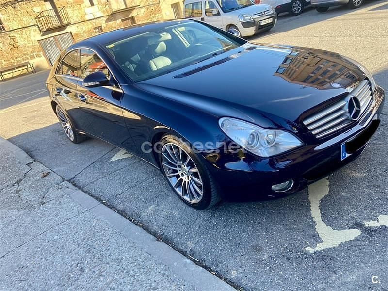 Azul Usado 2005 Mercedes CLS350 Berlina | 12.000 € (Precio justo) - Imagen 1/4