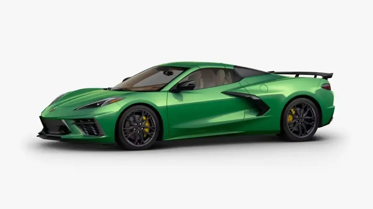 Nuevo Chevrolet Corvette Stingray 502 CV (369 kW) 2026 Verde Descapotable