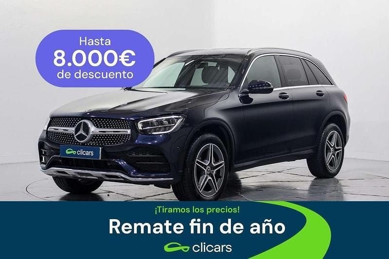 Azul Usado 2021 Mercedes GLC300e SUV | 37.090 € (Super precio) - Imagen 1/4