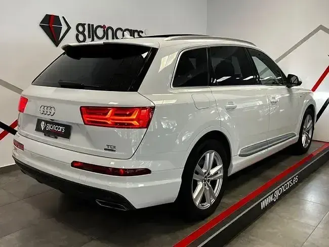 Usado Audi Q7 S-Line 272 CV (200 kW) 2018 Blanco SUV