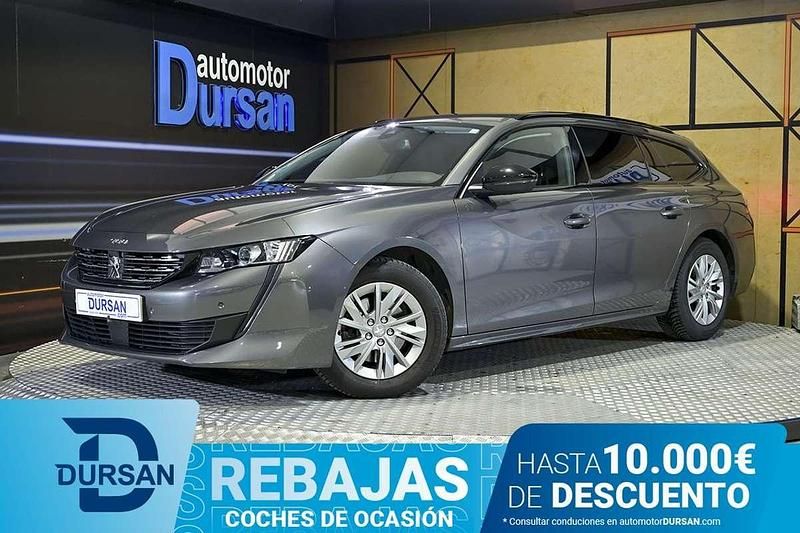 Gris Usado 2021 Peugeot 508 Active Familiar | 14.690 € (Precio justo) - Imagen 1/4