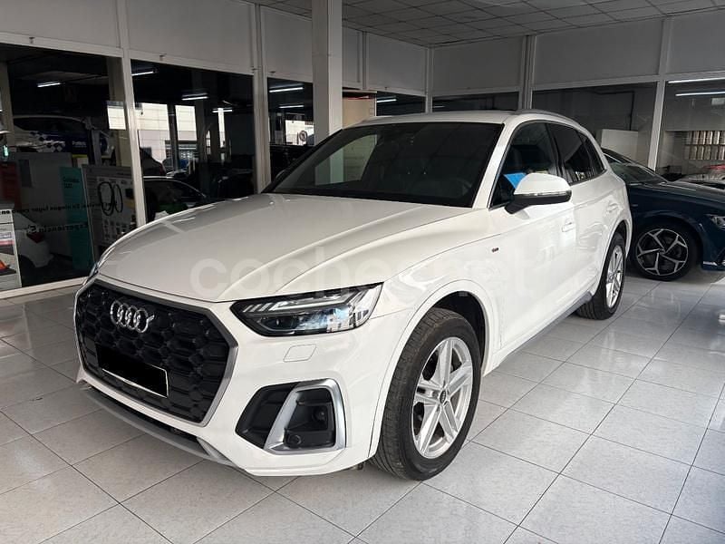 Blanco Usado 2022 Audi Q5 S-Line SUV | 30.900 € (Buen precio) - Imagen 1/4