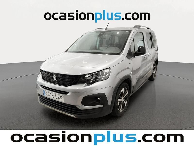 Gris Usado 2020 Peugeot Rifter GT-line Monovolumen | 17.155 € (Precio justo) - Imagen 1/4