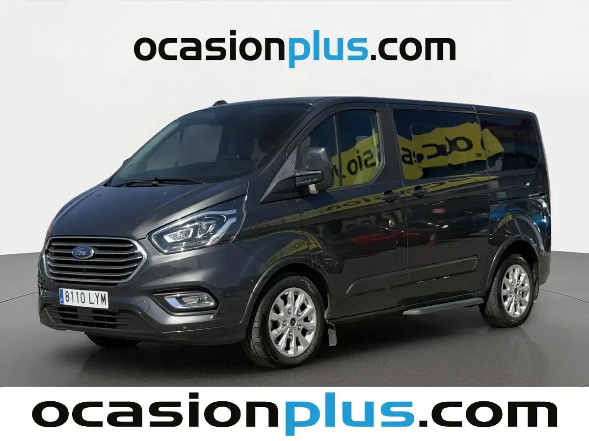 Usado Ford Tourneo Custom Titanium 150 CV (110 kW) 2022 Gris Van