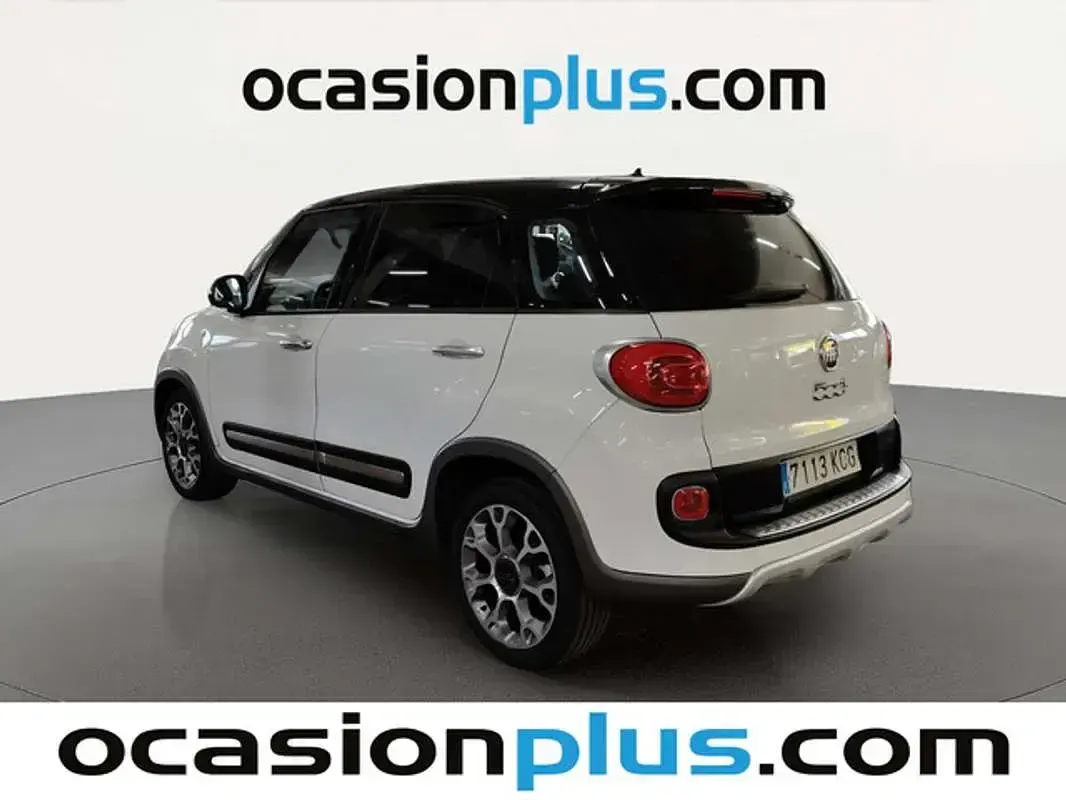 Usado Fiat 500L Trekking 120 CV (88 kW) 2017 Blanco Monovolumen