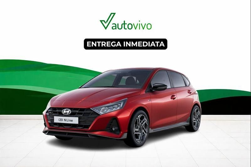 Nuevo Hyundai i20 N Line 80 CV (58 kW) 2025 Rojo Berlina