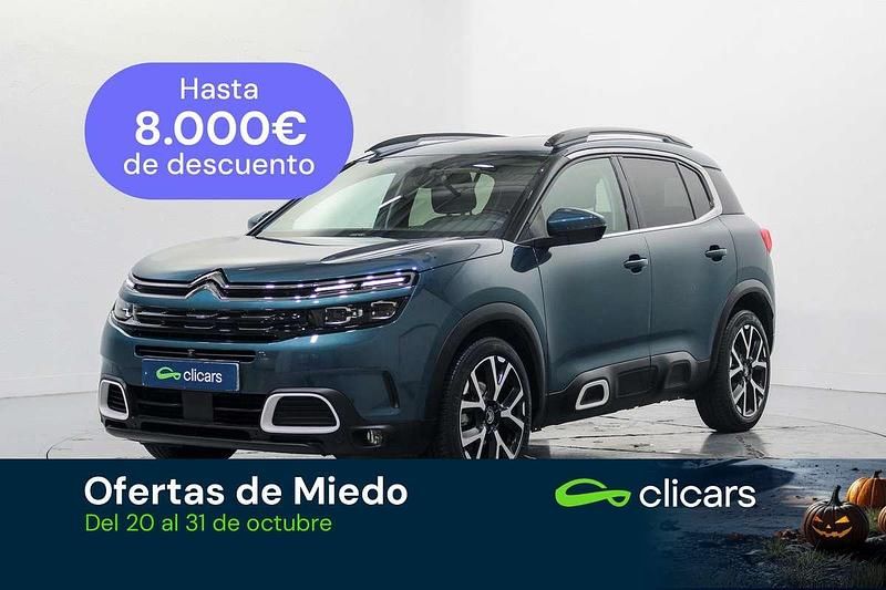 Azul Usado 2020 Citroën C5 Aircross Feel SUV | 16.390 € (Buen precio) - Imagen 1/4