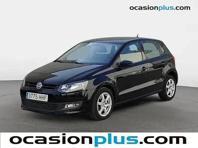 Begagnad VW Polo Advance 90 HK (66 kW) 2011 Svart Halvkombi