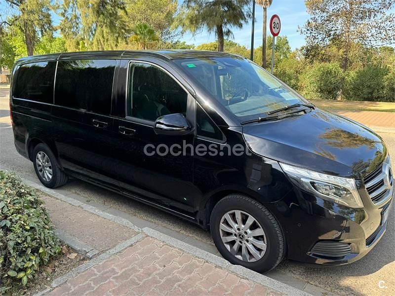 Negro Usado 2019 Mercedes V220 Exclusive Monovolumen | 33.500 € (Super precio) - Imagen 1/4